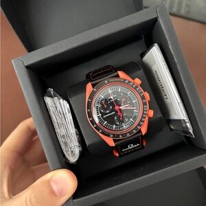 Omega Earth Volcano Battery Watch